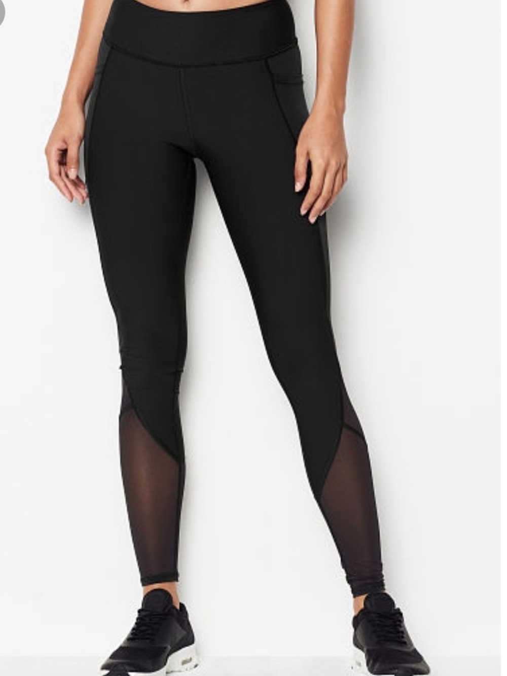 Victoria's Secret Sport Knockout Leggings Mesh Detail